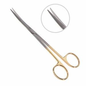 Par Onyx Scissors 5.75'' (14.5cm) Curved Surgical Instrument - Product Image 1