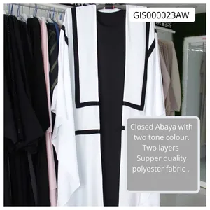 Turkey Clothing Dress Open Abaya at Wholesale Factory Prices New Models Elegant Muslim Abaya 100% Black Original Nida Abaya