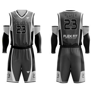 Fabricant professionnel Tissu respirant et confortable Ensembles d'uniformes de basket-ball pour hommes Uniforme de basket-ball de taille personnalisée - Product Image 1