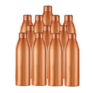Copper Water Bottle with Leak Proof Protection and Joint Less Ayurveda and Yoga Health Benefits at lowest price
