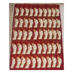 Ornements de Noël suspendus en forme de joueur de cricket personnalisés - Product Image 1