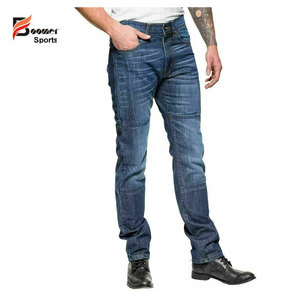 Best Manufacturer Light Washed Moto Bike Approved Lining Denim Jeans for Women Prime Protection - Product Image 3