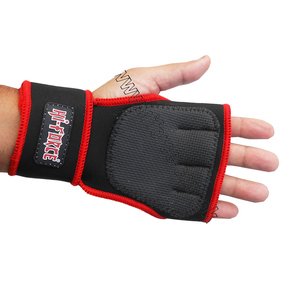 Guantes de Palma antideslizantes de alta calidad para levantamiento de pesas, entrenamiento, medio dedo, gimnasia, empuñaduras, protectores de manos - Product Image 1