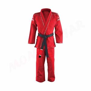 Profesional personalizado brasileño Jiu Jitsu Gi hombres blanco Jiu Jitsu Kimono artes marciales desgaste liso BJJ Gis uniforme - Product Image 5