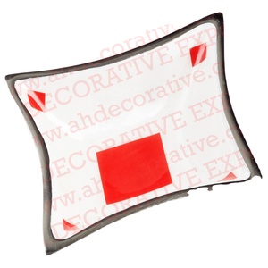 New Arrival Metal Enamel Printed Serving <b>Tray</b> for <b>Table</b> Decorations Kitchenware Hotels and Restaurants - Product Image 1