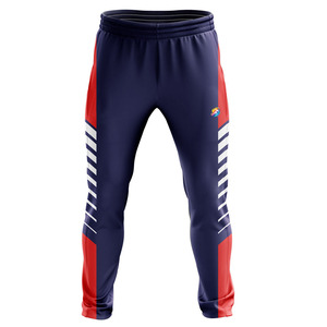 Online Sale Formula1 Industries FI-2205 Unisex Red <b>Cricket</b> Trouser - Product Image 5