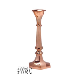 Candelero de pilar de tamaño personalizado, candelabro francés Chapado en cobre, candelabro de iluminación de Iglesia, Diseñador - Product Image 1