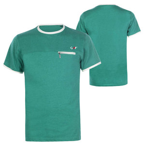 GAF Low OEM MOQ 100% algodón logotipo personalizado bordado estampado 240 gramos etiqueta personalizada en blanco liso camiseta de hombre - Product Image 4
