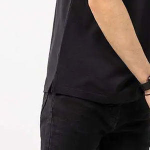 Camisa Casual para Hombre de Alta Calidad Hecha a Medida por GAF, Color Personalizado, Logotipo, Patrón Sólido, Tejido de Punto, 100% Algodón, Antiarrugas, Manga Corta - Product Image 6