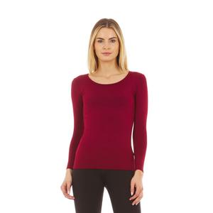 Camiseta térmica ultrasuave de compresión para mujer, Camisa ajustada de alta calidad con cuello redondo, ropa informal - Product Image 1