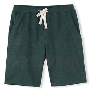 Short de sport avec poche latérale pour hommes, short unisexe, 2022 coton, vêtement de fitness, haute qualité, vente en gros, logo personnalisé, 100% - Product Image 3