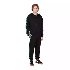 Trajes de chándal de invierno de ajuste Regular para hombre con logotipo personalizado de alta calidad Unisex estilo Vintage lavado con ácido 100% algodón antibacteriano - Product Image 2