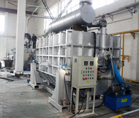 Four de réverbération de fusion d'aluminium d'une capacité de 5 tonnes avec technologie avancée d'inclinaison hydraulique cuite à l'huile disponible à un prix raisonnable