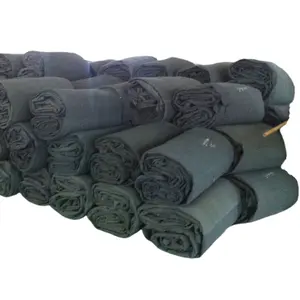 高品质低价中东和非洲防水布多种尺寸18盎司深橄榄绿色黑色防水防水布