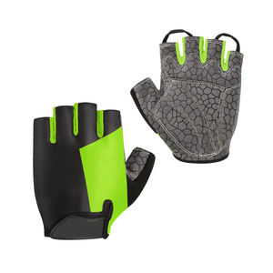 Venta al por mayor por encargo de medio dedo guantes de ciclismo a prueba de viento estilo de cuero precio de fábrica - Product Image 4