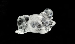 Bouddha léchant, cristal pour guérison, bouddha spirituel, cristal, accessoire spirituel, tous naturel - Product Image 3