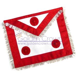 Masonic Scottish Rite AASR Honor Master Leather Apron | Masonic Regalia Apron Supplier - Product Image 1