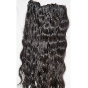 Extensiones de cabello virgen de templo crudo indio 100% más vendidas, recto sedoso de un solo donante, listo para enviar - Product Image 2