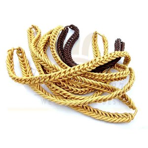 Cordón de Hombro de Poliéster Dorado Ceremonial para Exteriores, Cómodo y de Alta Calidad OEM - Product Image 1