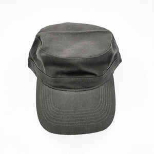 Vente en gros Chapeaux de patrouille Castro pour cadets en polyester/coton à taille élastique à dessus plat pour entraînement de sécurité vert olive pour printemps - Product Image 4