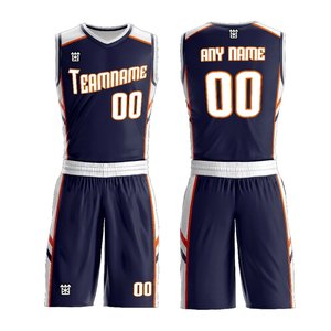 Uniforme de Baloncesto de Último Diseño, Conjunto de Camiseta y Pantalones Cortos, Uniforme de Baloncesto Sublimado - Product Image 3