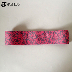 2024 Wholesale Factory Custom Printed Hip Circle <b>Band</b> Booty <b>Band</b> Glute <b>Band</b> Fabric <b>Elastic</b> Resistance with Rubber Logo - Product Image 2