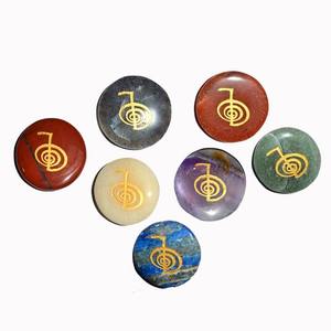 Vente en gros de cristaux de pierres précieuses naturelles à 7 chakras, ensemble cadeau de pierres de guérison, pierres semi-précieuses pour l'artisanat - Product Image 4