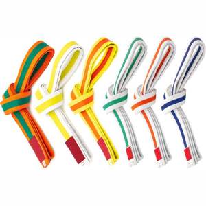 Cinturones de Taekwondo, bordado personalizado, artes marciales, Judo, kárate, venta al por mayor - Product Image 3