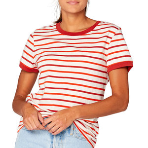 Collection d'été personnalisée, t-shirt ample et long 100% coton pour femmes, mode 2022 et nouveau style - Product Image 2