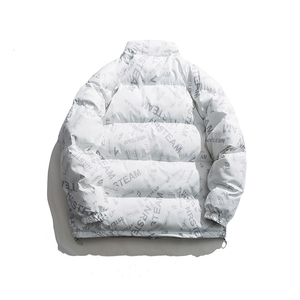 Chaqueta Bomber acolchada por sublimación de alta calidad a bajo precio, Chaqueta brillante con estampado para hombre/mujer, chaqueta acolchada 100%, carcasa de poliéster para hombre - Product Image 4