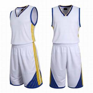 Ensemble de vêtements de basket-ball à la mode, sans manches, col rond, Design personnalisé, haute qualité, exportation, du Bangladesh, vente en gros, - Product Image 4