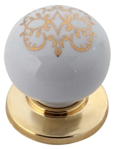 Mejor Oferta al por Mayor: Perilla de Porcelana para Muebles - Perilla de Porcelana y Zamak para Gabinetes - Product Image 6