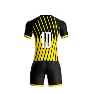 Uniforme de fútbol personalizado por sublimación para hombre, traje de equipo de fútbol, pantalones cortos de manga corta, uniforme de entrenamiento, portero - Product Image 3
