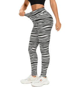 2025 High Gym <b>Yoga</b> Leggings Breathable Mid Waist Comfort Casual Fitness Tights Sublimation Fashionable Street Wear - Product Image 3