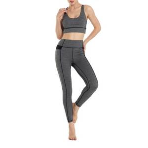 Yoga European And American Best-selling <b>Nylon</b> Yoga Fitness Suit For Women Sports Running Seamless Skinny by Canleo - Product Image 6