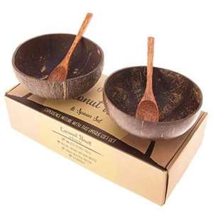 Cuenco de madera de coco natural elegante para ensalada, decoración de lujo, cuenco de coco, juego de regalo, Envío listo, cáscara de coco, costero personalizado - Product Image 4