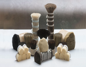 Queue de cheval naturelle et crinière de cheval 4 ''-36'' pour la fabrication de brosses - Product Image 1