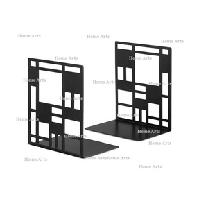 Sujetalibros de Diseño Innovador en Color Negro Hierro, Tamaño y Forma Personalizables, para Decoración del Hogar - Product Image 4