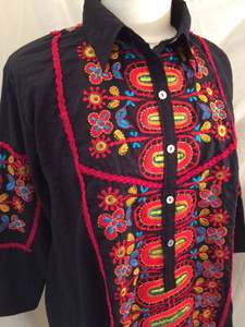 Vestido de punto para mujer de la mejor calidad, vestido informal dulce de diseño étnico ucraniano, moda ucraniana a la venta al por mayor - Product Image 4