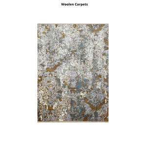 Tapis en laine noué à la main de qualité supérieure d'origine indienne ensembles de tapis de Style moderne de conception tibétaine pour la prière à la maison en gros - Product Image 1