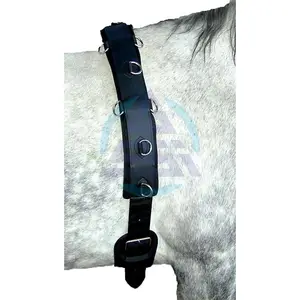 Surcingle de neopreno profesional para conducción en tierra, equipo de entrenamiento de montar a caballo