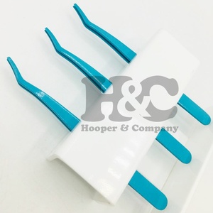 Applicateur professionnel vison personnalisé or et noir applicateur de cils pince à épiler outil de beauté durable logo en acier inoxydable - Product Image 1