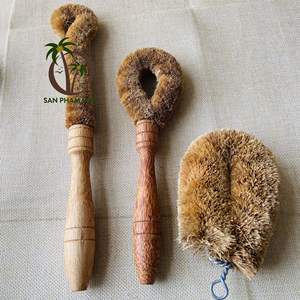 BROSSES EN FIBRE DE NOIX DE COCO NATURELLE ÉCOLOGIQUE POUR CUISINE ET SALLE DE BAIN/BROSSE DE NETTOYAGE DE CUISINE DU VIETNAM/BROSSE EN FIBRE DE NOIX DE COCO - Product Image 5