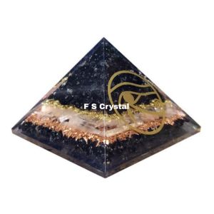 Pirámides de orgona de turmalina negra de la mejor calidad al por mayor pirámides de orgona de piedras preciosas de F S CRYSTAL - Product Image 1