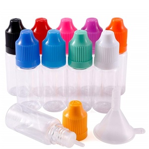 Usine Squeeze Vide Doux 3ml 5ml 10ml 15ml 20ml 30ml 50ml 60ml 100ml 120ml 2oz PE LDPE Enfant Preuve Huile Médical Goutte Pour Les Yeux Bouteille En Plastique - Product Image 6