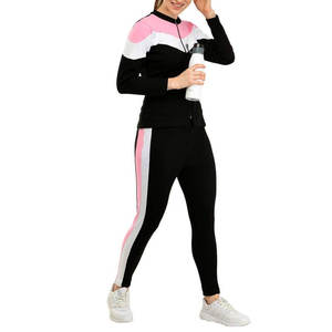 Survêtements de sport pour femmes nouveau Style coton éponge français taille XL pantalon à capuche en polaire chaud séchage rapide ensemble 2 pièces pour l'hiver - Product Image 6