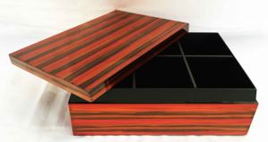 ถาดแล็คเกอร์คุณภาพสูงถาดแล็กเกอร์กลมสำหรับผลิตภัณฑ์เคลือบเงาผลไม้/เวียดนาม (84587176063ทราย) - Product Image 4