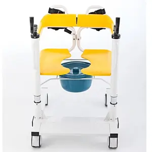 विकलांग नर्सिंग स्नान कुर्सी paralyzed रोगी मज़दूर के साथ multifunctional हाइड्रोलिक लिफ्ट शिफ्ट कुर्सी शौचालय
