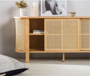 Meubles décoratifs pour la maison Application d'appartement en gros de haute qualité Armoire en rotin en bois Exportation du Vietnam - Product Image 6