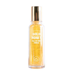 Tónico Facial Pretty Skin MICRO GOLD HONEY TODO EN UNO 140ml Para Todo Tipo de Piel, Cosmético Coreano K-beauty para Mujeres Adultas - Product Image 1